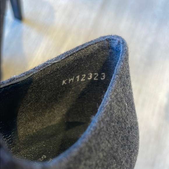 Stuart Weitzman Tweed heels Booties Grey Size 9 - Picture 3 of 12